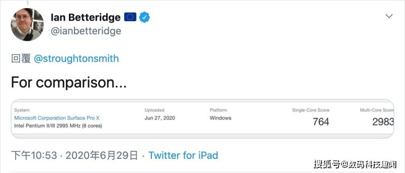 苹果对决Surface Pro X谁强?答案竟是两年前推出的处理器打败对手